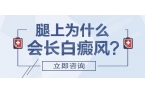 腿上长白癜风的原因是什么?